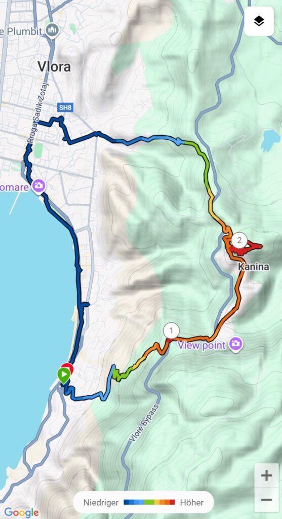 Wanderung nach Kanine